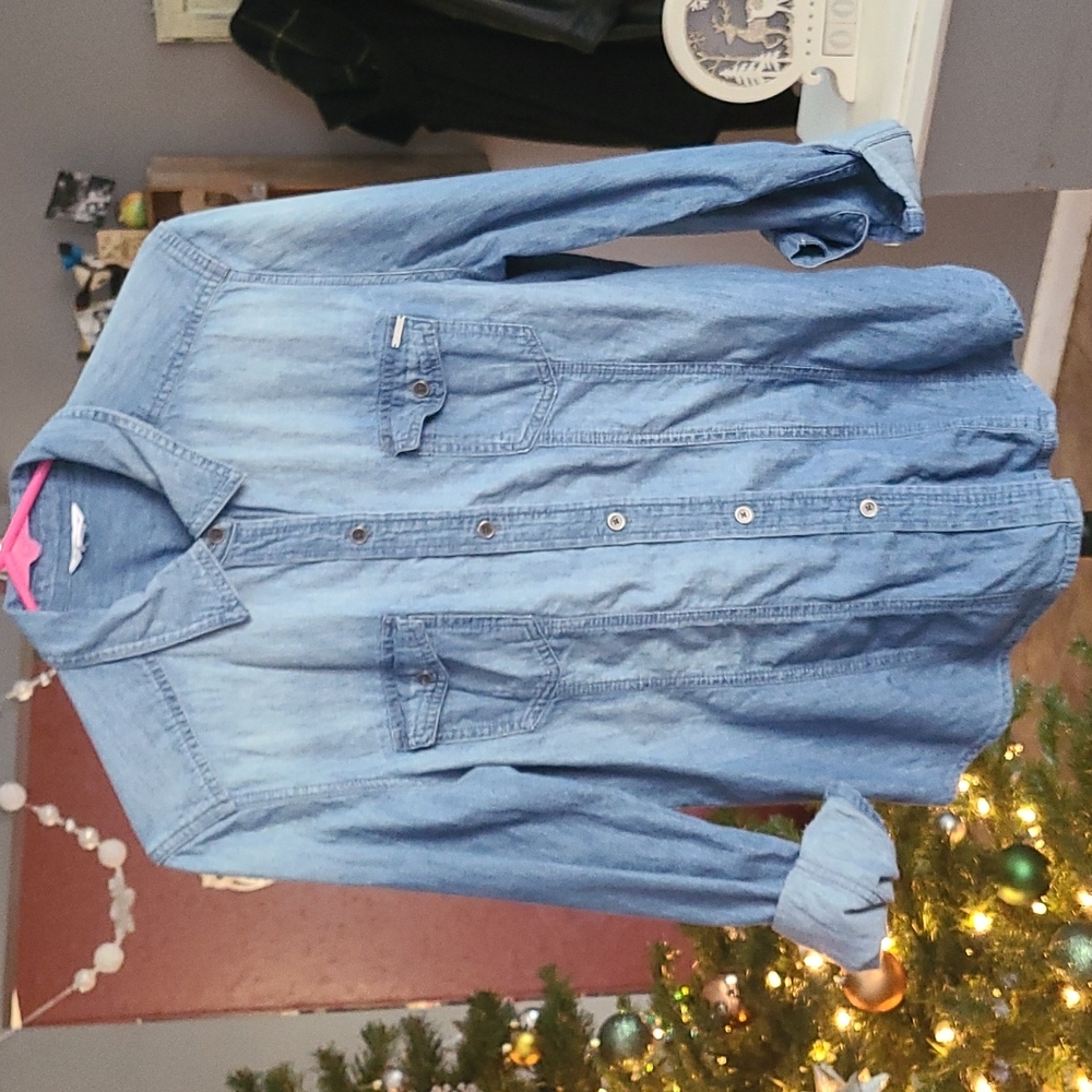 Calvin Klein denim shirt, size medium